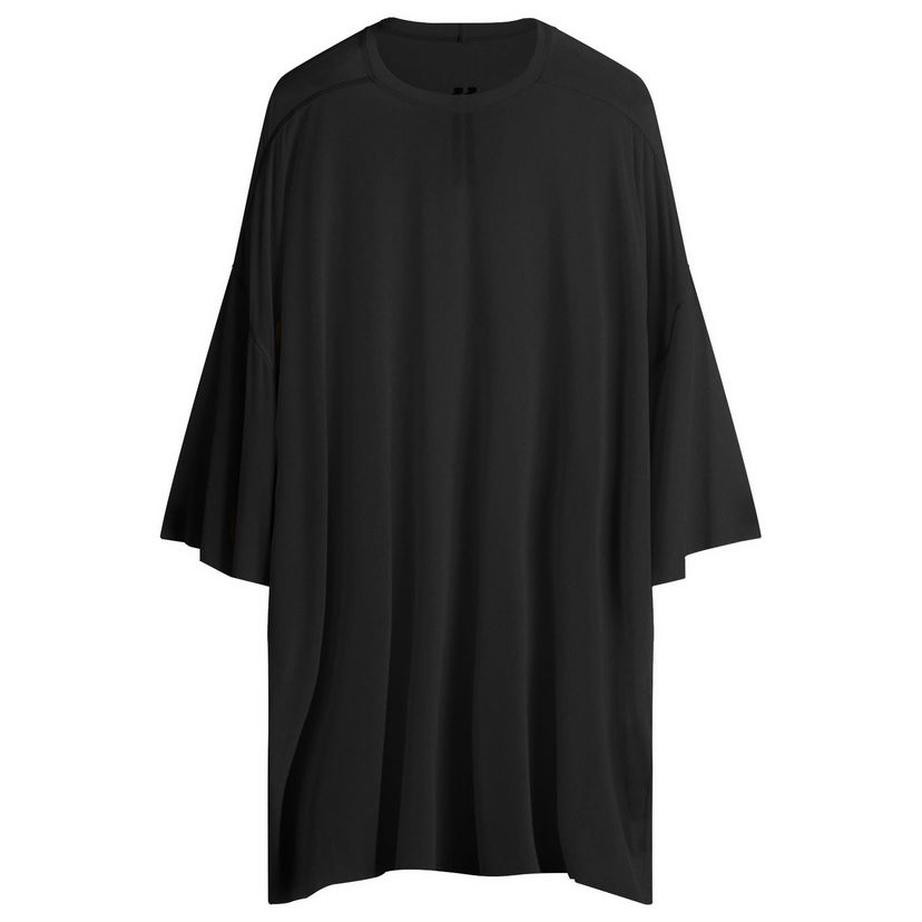Majica kratkih rukava Rick Owens Rick Owens Tommy Oversized T-Shirt Crna | RR01E5283-BZ-9
