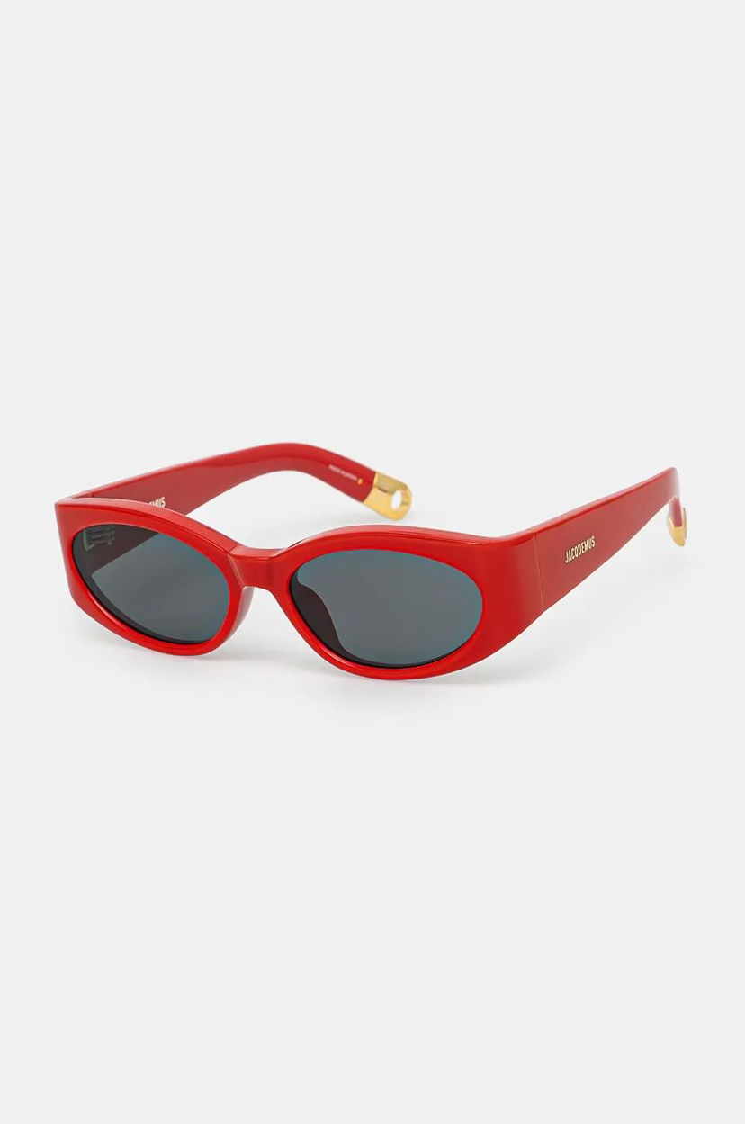 Sunčane naočale Jacquemus OVALO Sunglasses Crvena | JAC4C8SUN