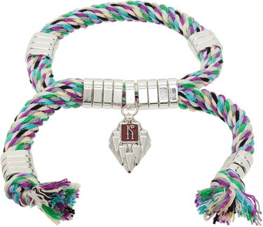 Narukvica KIKO KOSTADINOV Kiko Kostadinov Sable Arms Braided Rope Bracelet with Pendant Višebojno | KKWAW25BR02-203, 0