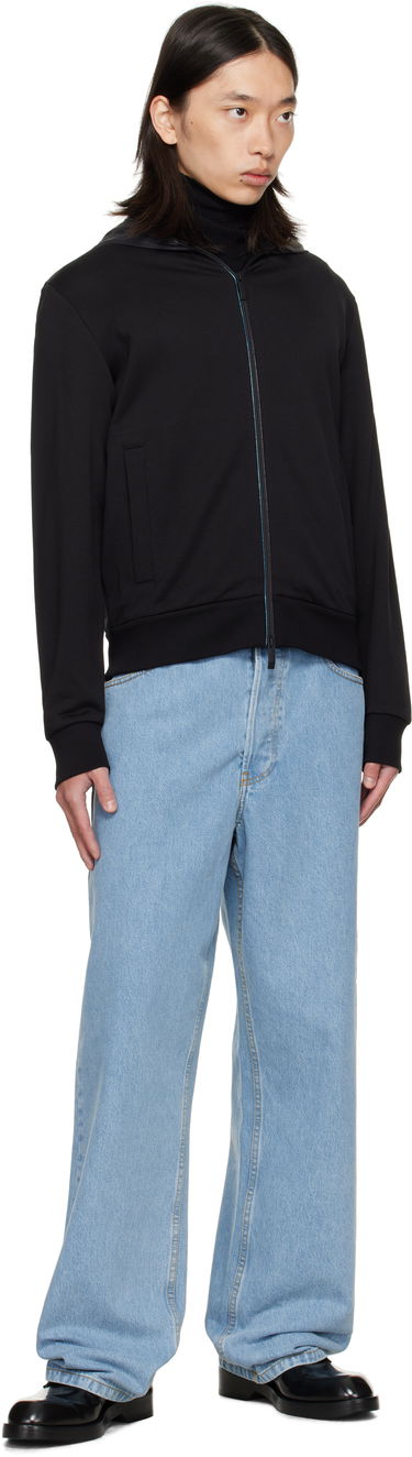 Jakna Moncler Moncler Zip Up Cardigan Jacket Crna | K20918G0001389AZY, 4