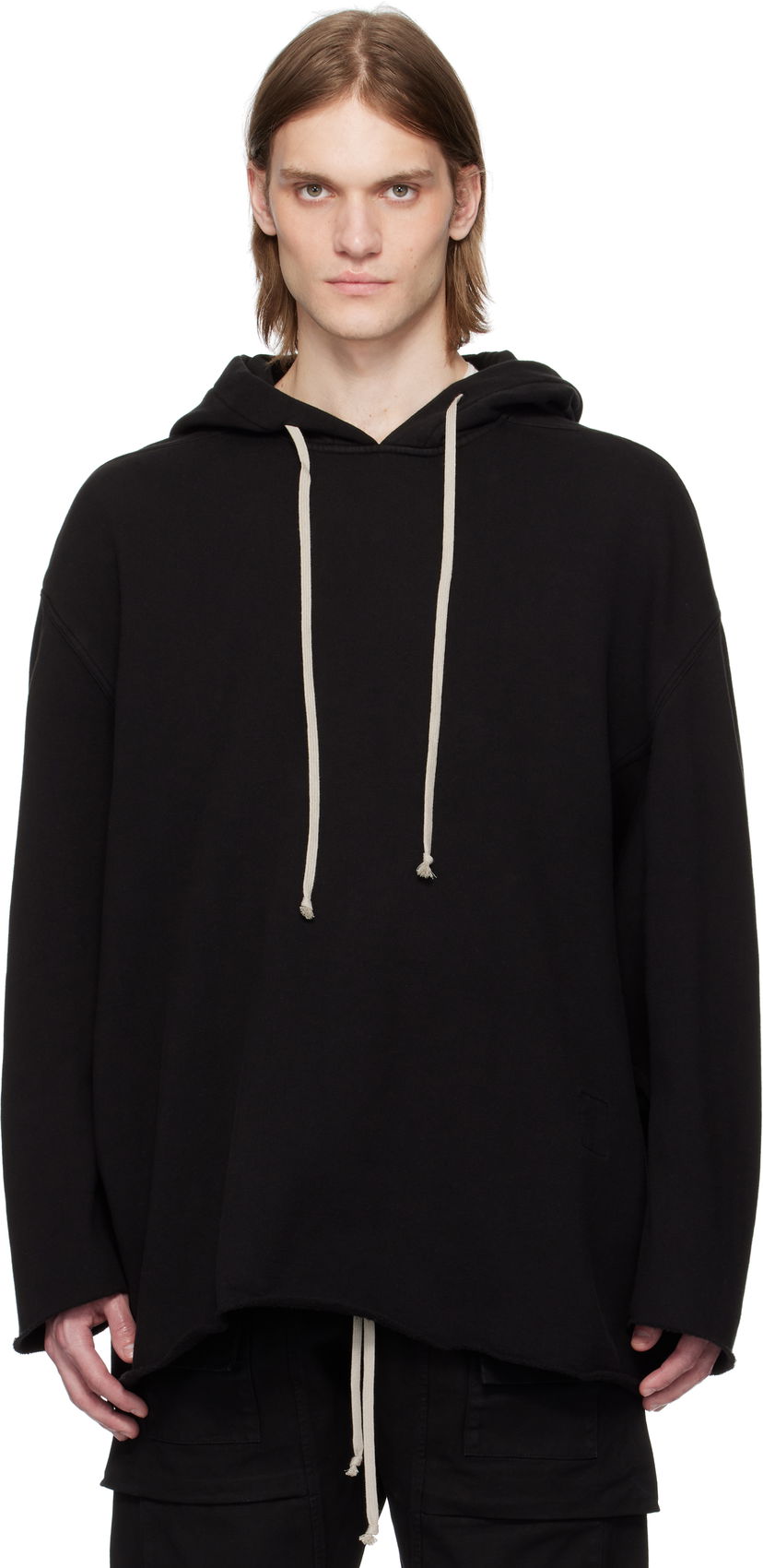 Dukserice Rick Owens Rick Owens DRKSHDW Peter Hollywood Hoodie Crna | DU01E3280 FP