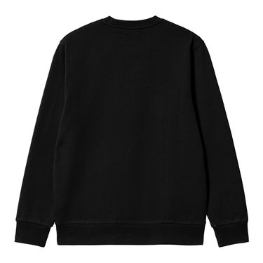 Džemper Carhartt WIP Script Embroidery Crewneck Crna | I032692_0D2_XX, 5
