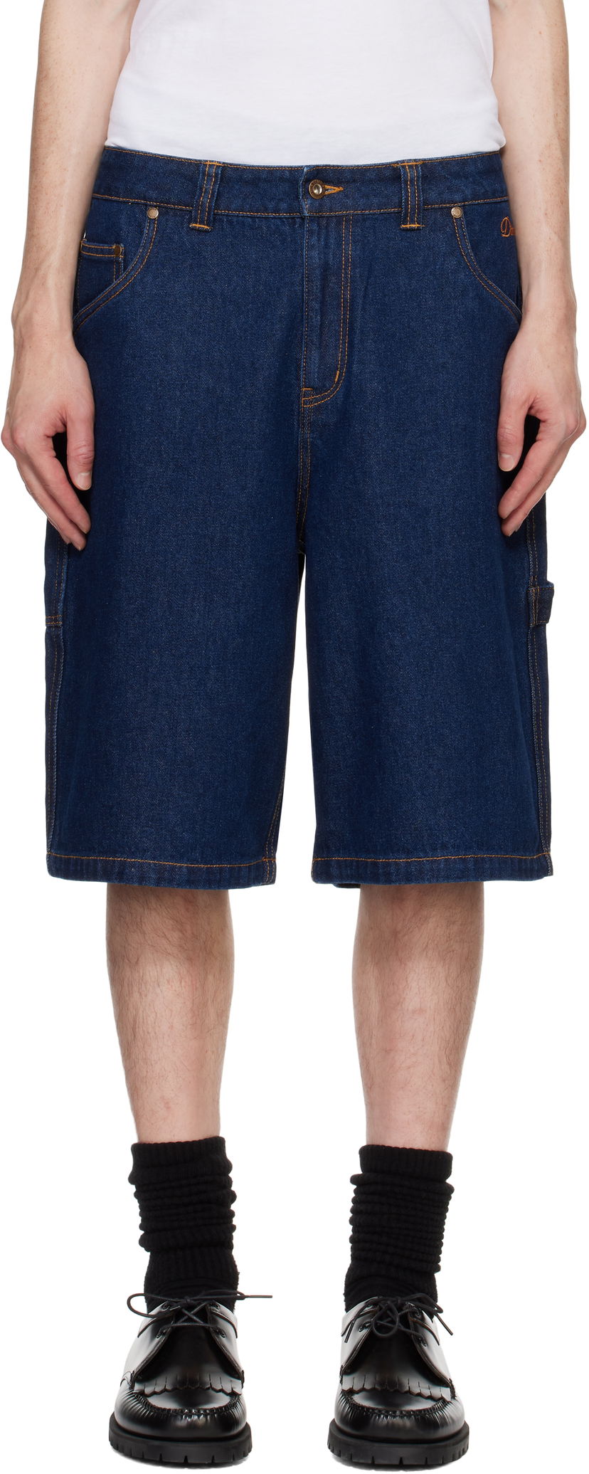 Kratke hlače Dime Classic Denim Shorts Plava | DIMEFA2452IND