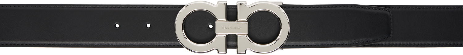 Pojasevi FERRAGAMO Reversible Adjustable Belt Crna | 686671, 0