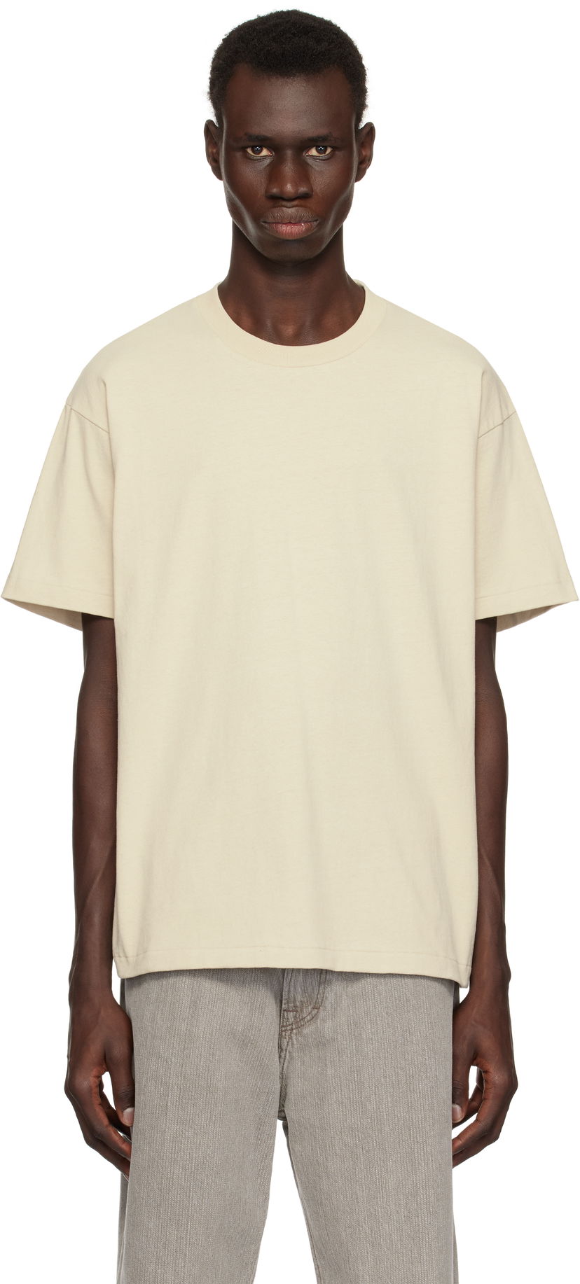 Majica kratkih rukava John Elliott John Elliott University T-Shirt Bež | A190M6433A