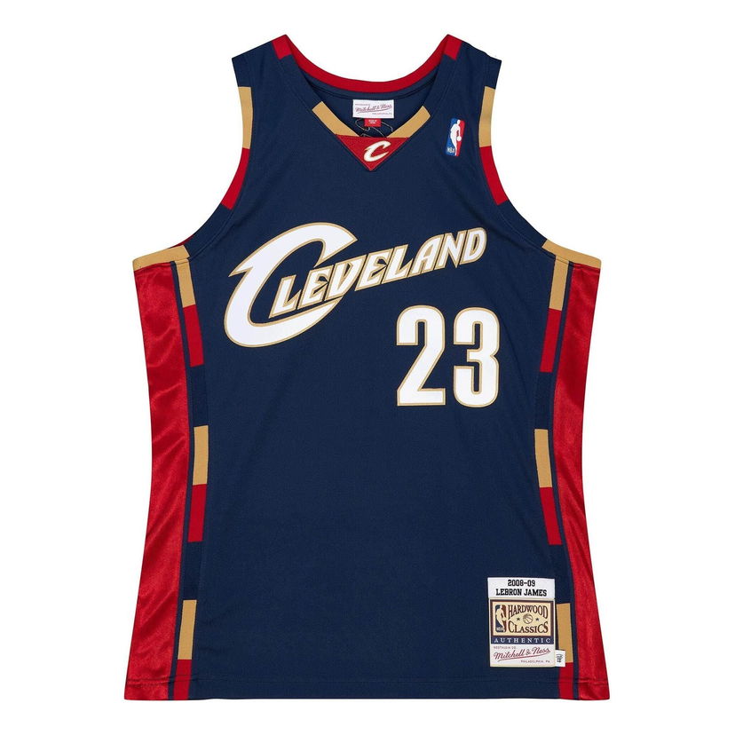 Dres Mitchell & Ness NBA Cavaliers 2008-09 Lebron James 23 Jersey Tamnoplava | AJY4CP19126-CCANAVY08LJA
