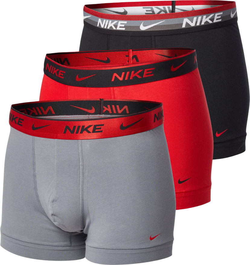Bokserice Nike Cotton Trunk 3 Pairs Boxer Shorts Višebojno | ke1008-1l9