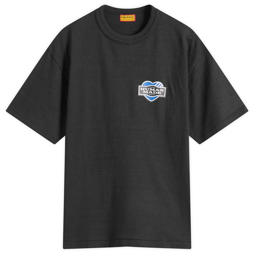 Majica kratkih rukava Human Made Human Made Heart Stamp T-Shirt, Size Large Crna | HM30TE012-BLK