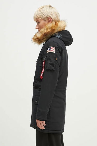 Parka Alpha Industries Polar Jacket Parka Crna | 123002, 1