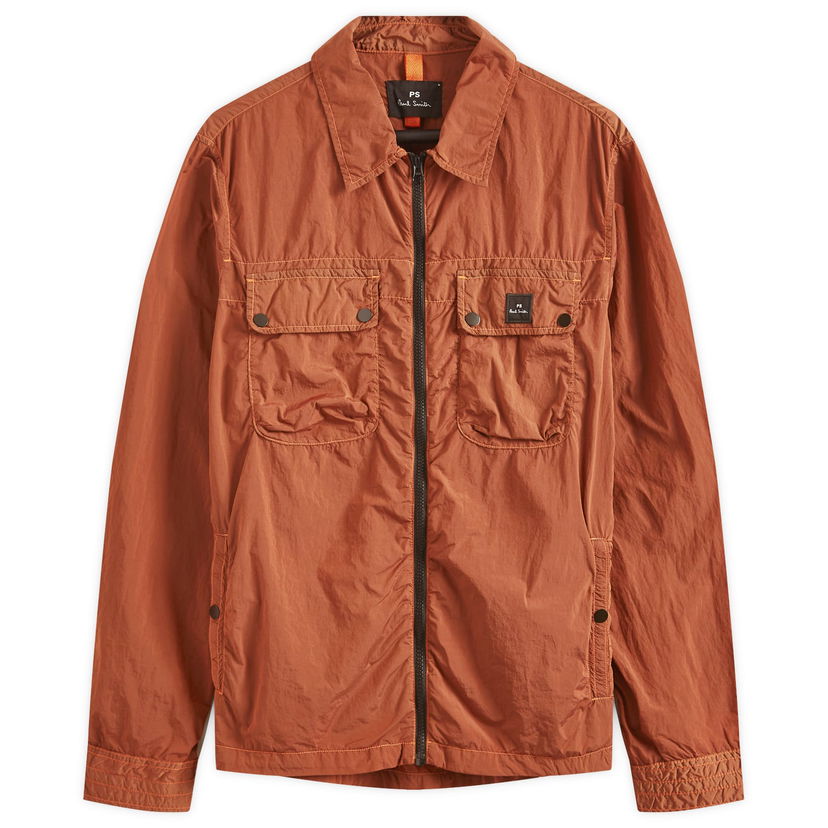 Vjetrovka Paul Smith Paul Smith Zip Front Nylon Jacket Narančasta | M2R-023Z-N22158-26