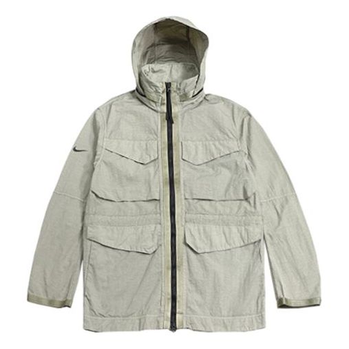 Parka Nike Lab Tech Pack Men's Hooded Jacket Zelena | BV4431-371