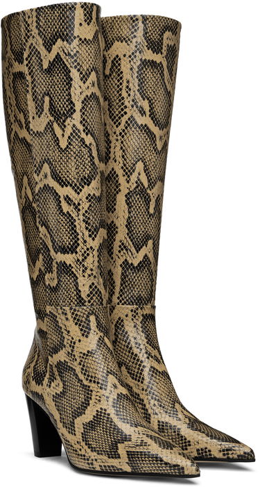 Odjeća Aeyde Aeyde Cecilia Tall Boots Bež | A11-KB-PECP75BL83-FW24-957-064, 3