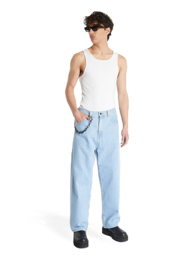 Hlače Carhartt WIP Brandon Pant Blue Plava | I031246.01A3