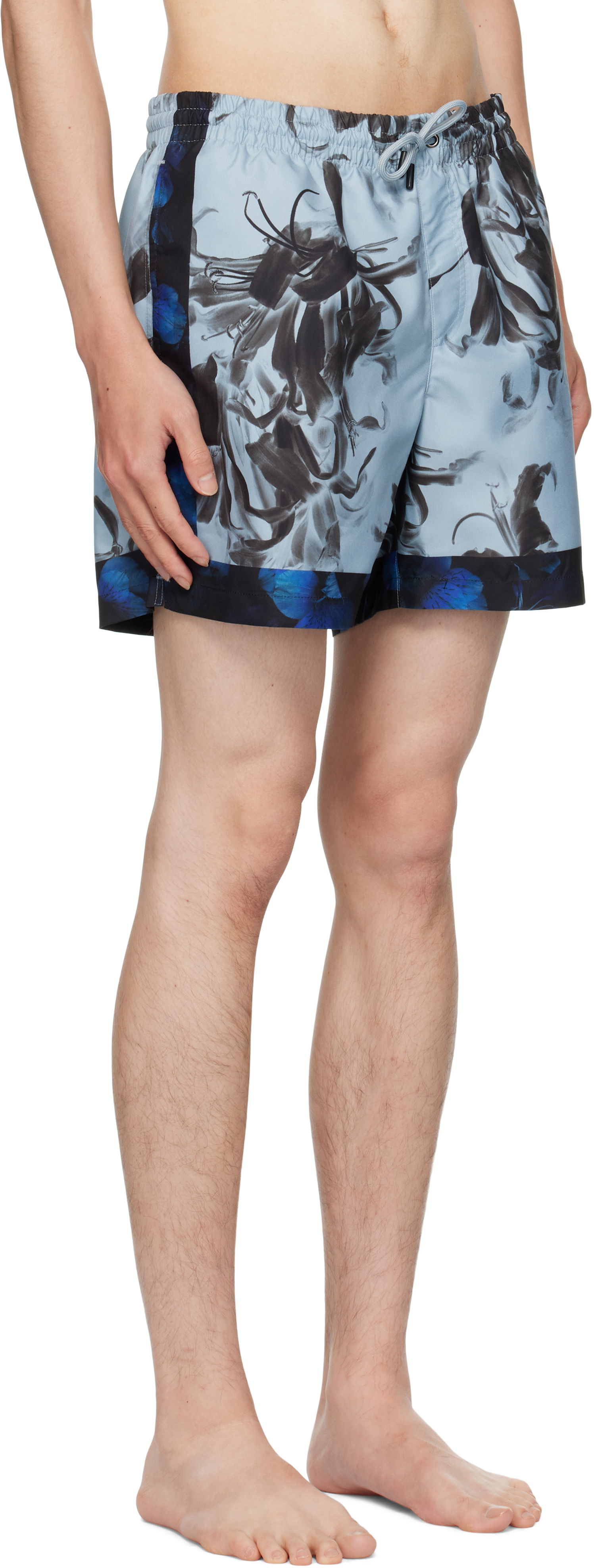 Kupaći kostimi Dries Van Noten Dries Van Noten Patterned Swim Shorts Plava | 252-022500-2270, 1