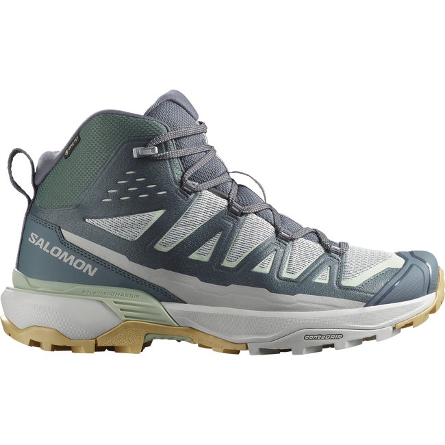 Tenisice i cipele Salomon X Ultra 360 Edge Mid Gore-Tex Hiking Boots Zelena | L47816000