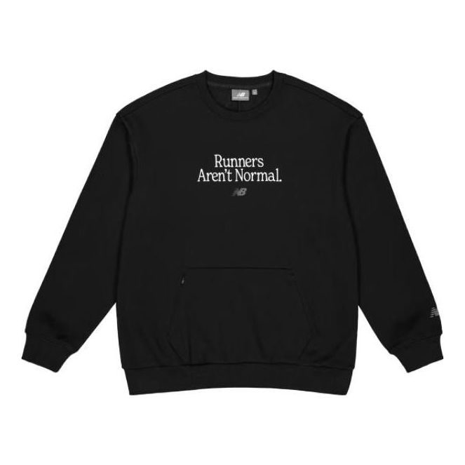 Džemper New Balance Pullover With Pocket Crna | NCD45101-BK