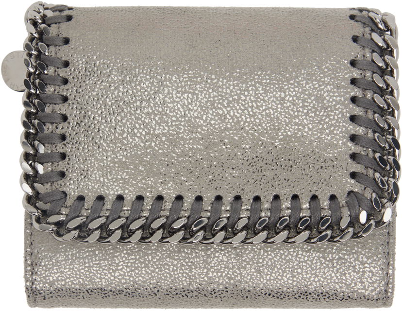 Novčanik Stella McCartney Stella McCartney Falabella Small Flap Wallet Metalik | 431000WP0609
