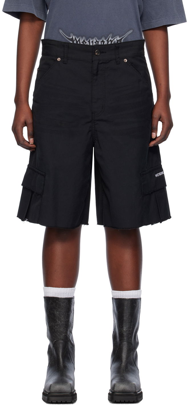 Kratke hlače We11done We11done Cropped Cargo Shorts Crna | WD-DP0-24-344-M-BK, 0