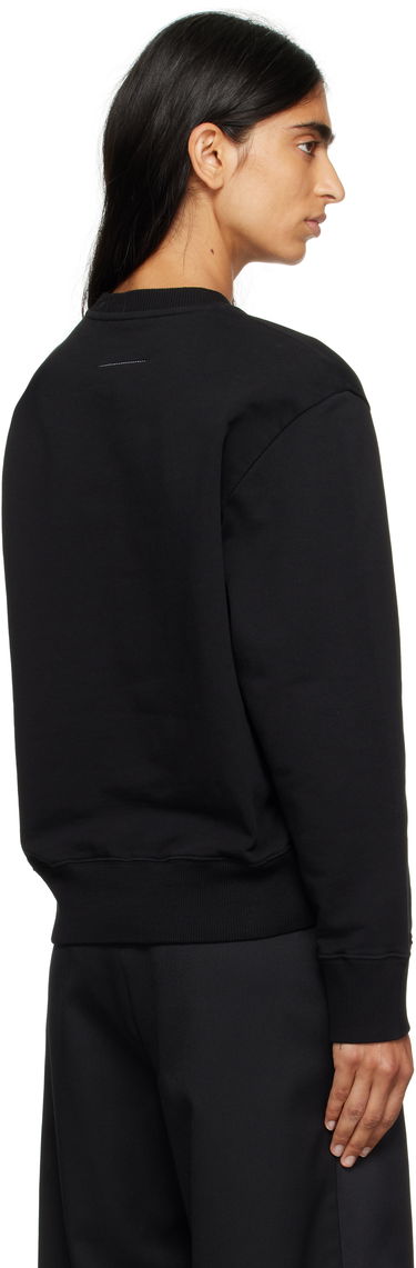 Dukserice Maison Margiela MM6 Maison Margiela Logo Patch Sweatshirt Crna | S52GU0247 M25025, 2