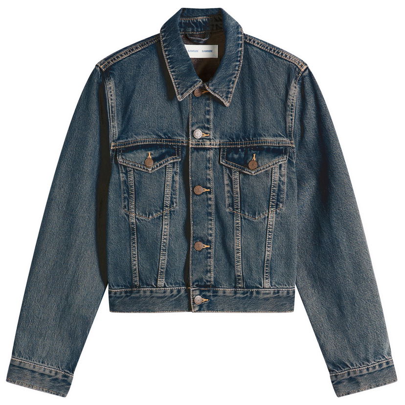 Jakna Samsoe Samsoe Sabeth Denim Jacket Plava | F25300108-CLR002308