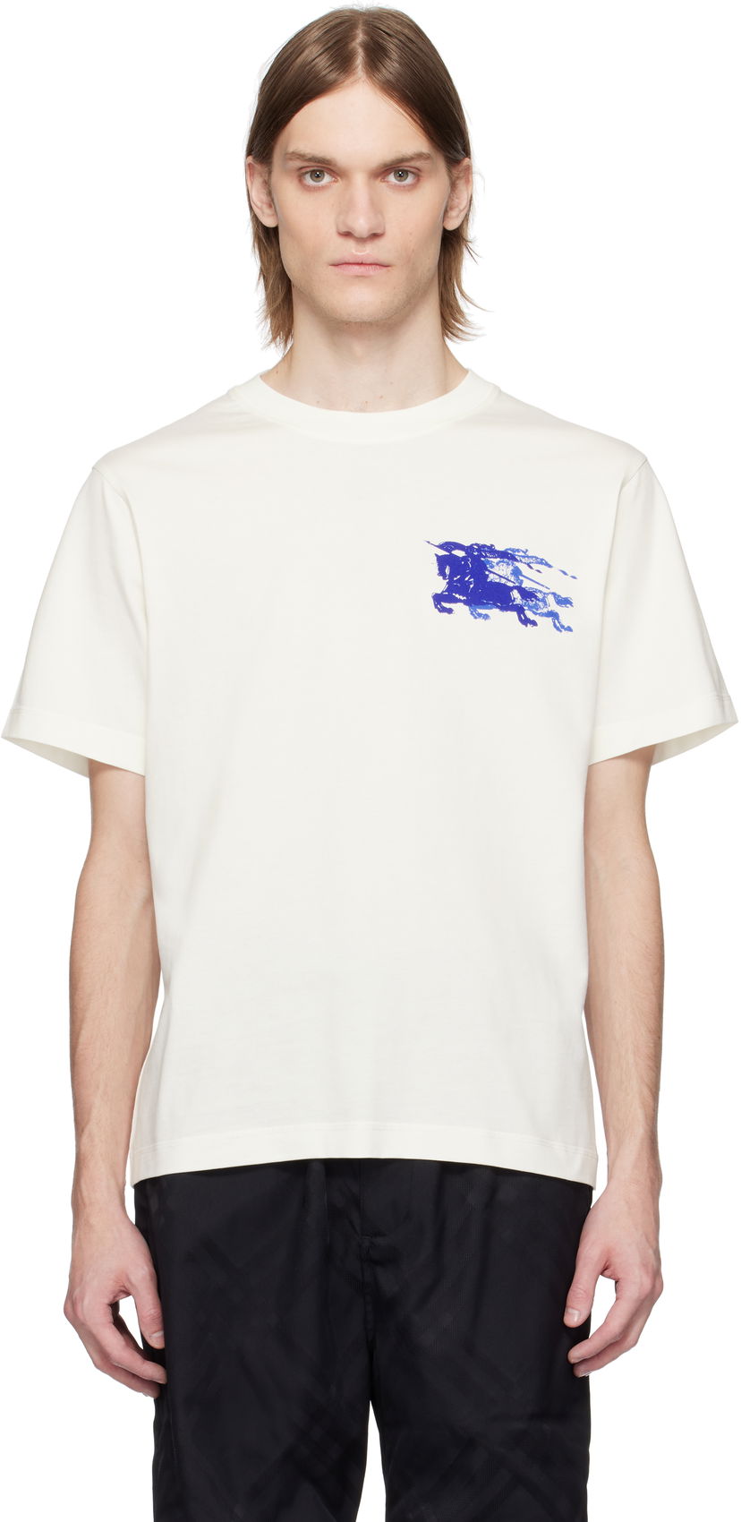 Majica kratkih rukava Burberry EKD Cotton Graphic T-Shirt by Burberry Bijela | 8106797