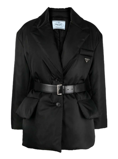 Jakna Prada Padded Belted Jacket Crna | 29D862S2221WQ8-F0008