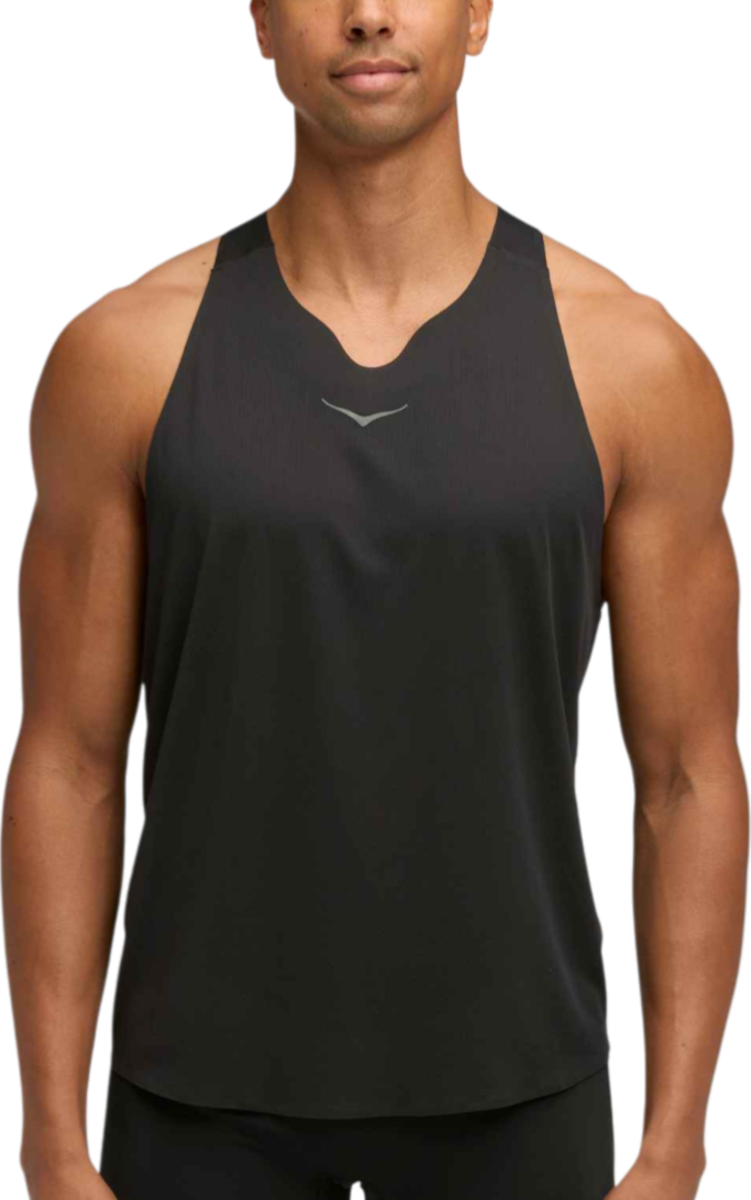 Majica bez rukava Hoka One One Hoka Race Day Singlet Crna | 1164154-blk
