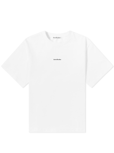 Majica kratkih rukava Acne Studios Extorr Stamp Logo Tee Bijela | BL0278-183