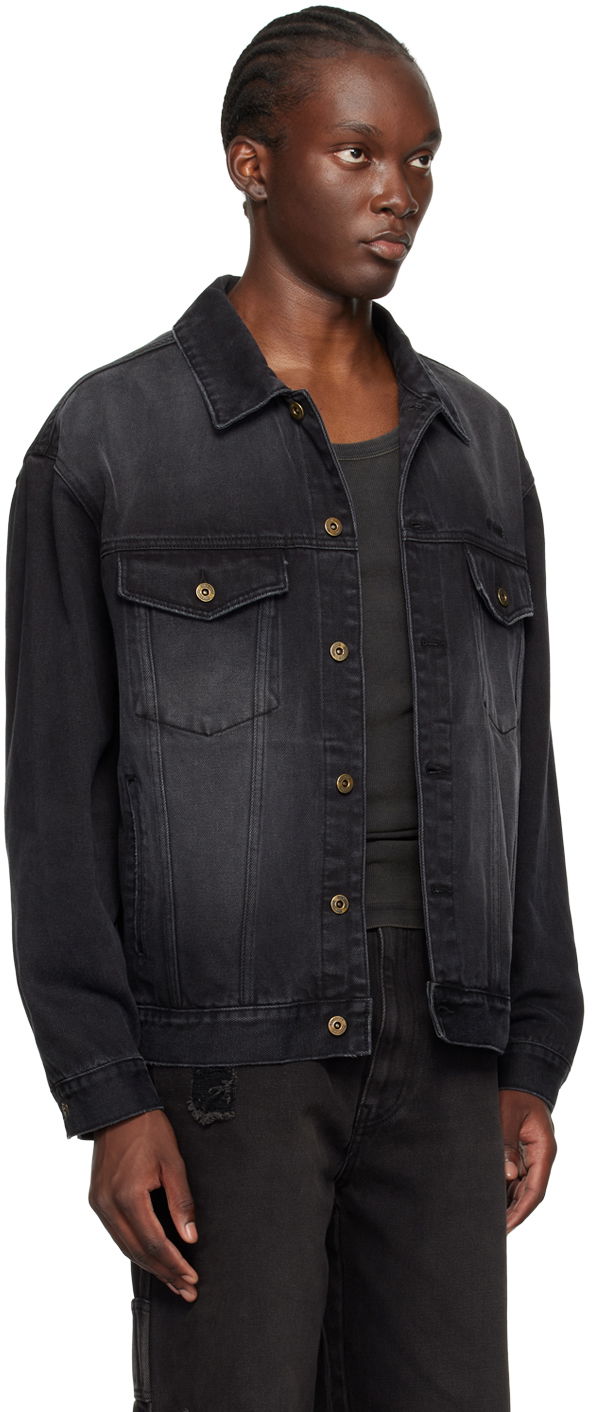 Jakna We11done We11done Faded Denim Jacket Crna | WD-DJ2-24-345-M-BK, 1