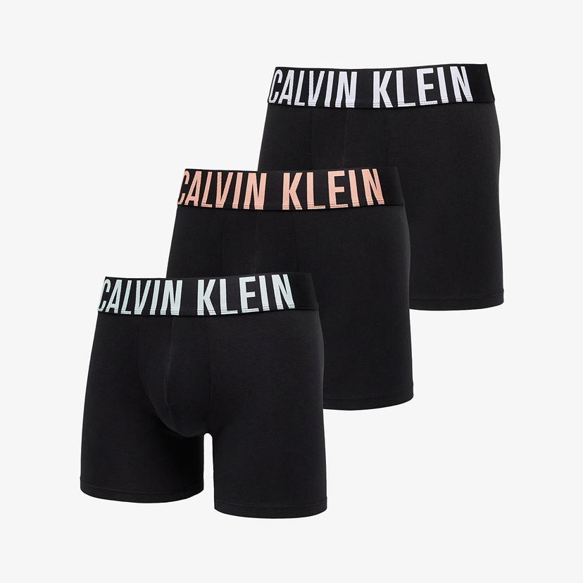 Bokserice CALVIN KLEIN Boxer Brief 3-Pack Crna | 000NB3609A VVN