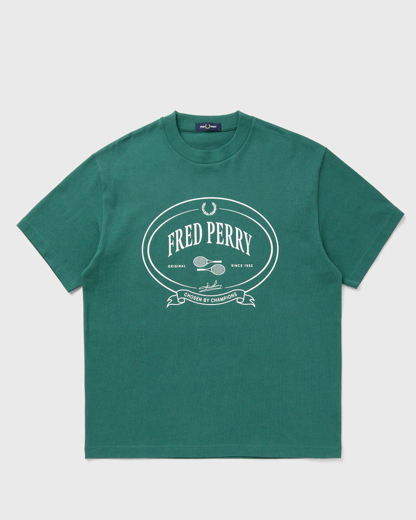 Majica kratkih rukava Fred Perry Fred Perry Chosen By Champions Graphic T-Shirt Zelena | M1316-Z18
