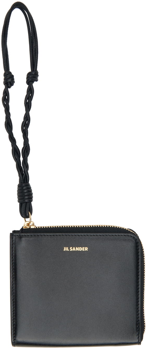 Novčanik Jil Sander Credit Card Coin Pouch Crna | J07UI0017_P4841