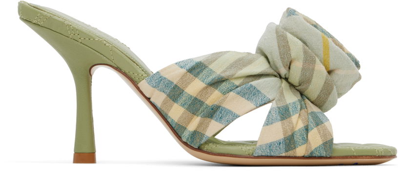 Tenisice i cipele Burberry Burberry Mews Rose Heeled Sandals Zelena | 8101603