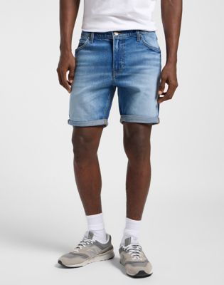 Kratke hlače Lee Lee Rider Denim Shorts Plava | 112363925, 1
