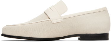 Odjeća TOTEME TOTEME 'The Canvas' Penny Loafers Bijela | 233-8014-855, 2