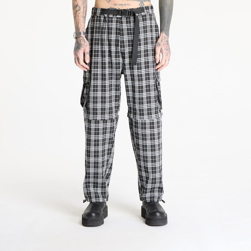 Cargo hlače Wasted Paris Wasted Paris Yard Tartan Hunter Cargo Pants Crna | WP_000282