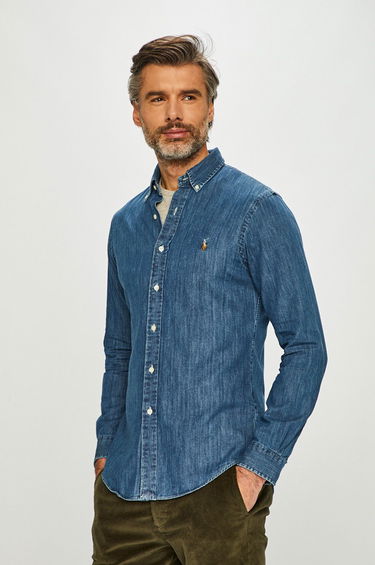 Košulja Polo by Ralph Lauren Denim Shirt Plava | 710548539001, 0