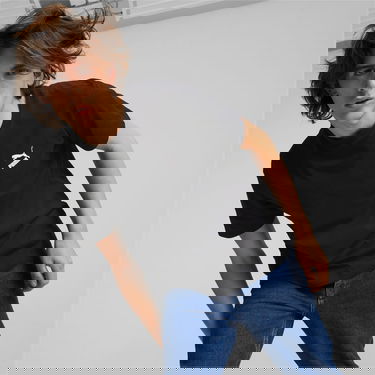 Polo majica Puma Classics Small Logo T-Shirt Crna | 535587_01, 0