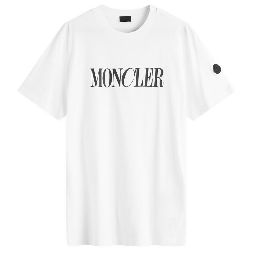 Majica kratkih rukava Moncler T-Shirt With Print Bijela | 8C000-31-89A17-001