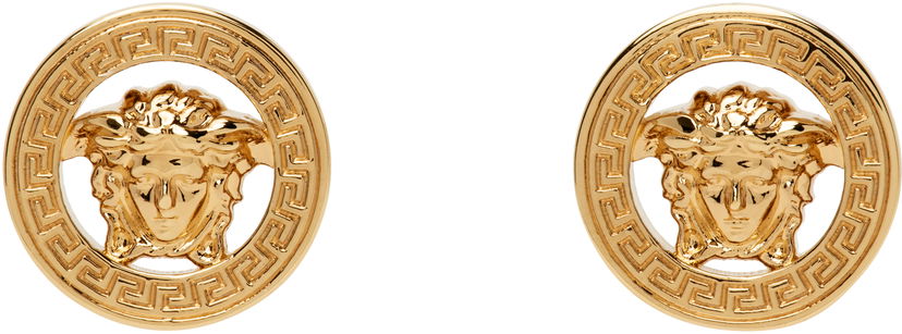 Naušnice Versace Versace Medusa '95 Stud Earrings Metalik | 1018955_1A00620