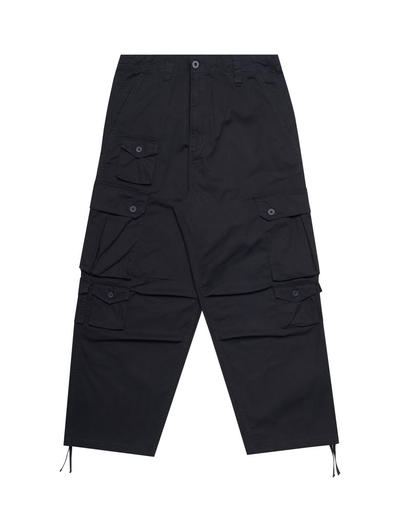 Cargo hlače Carhartt WIP Men's Black Relaxed Fit Cargo Pants Crna | I033835.89XX