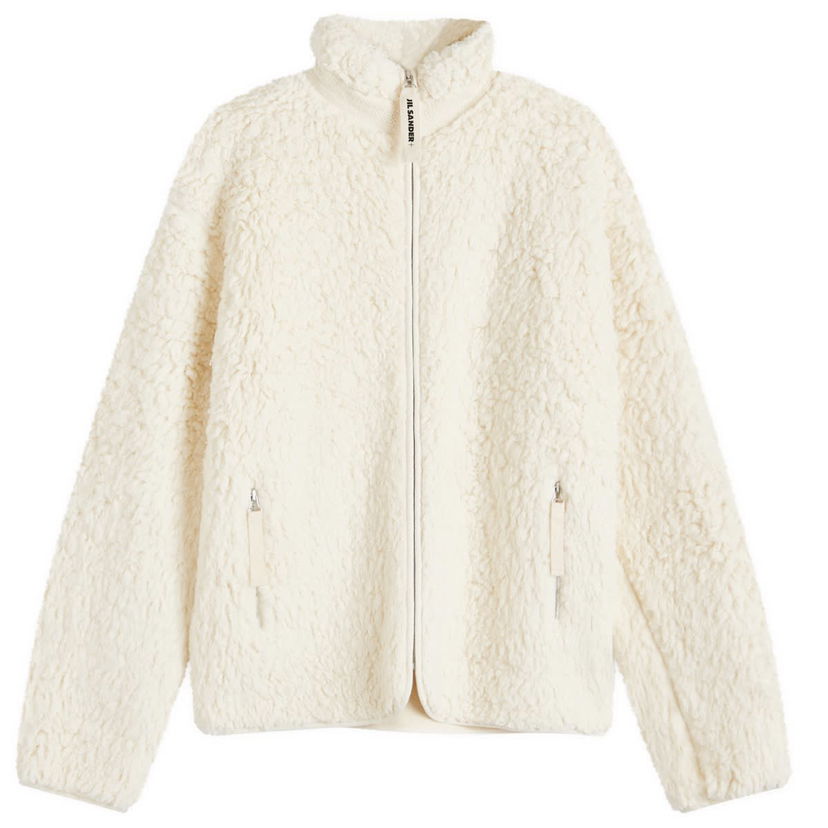 Jakna Jil Sander Jil Sander Plus Fleece Jacket Bijela | J47GU0011-J20088-106