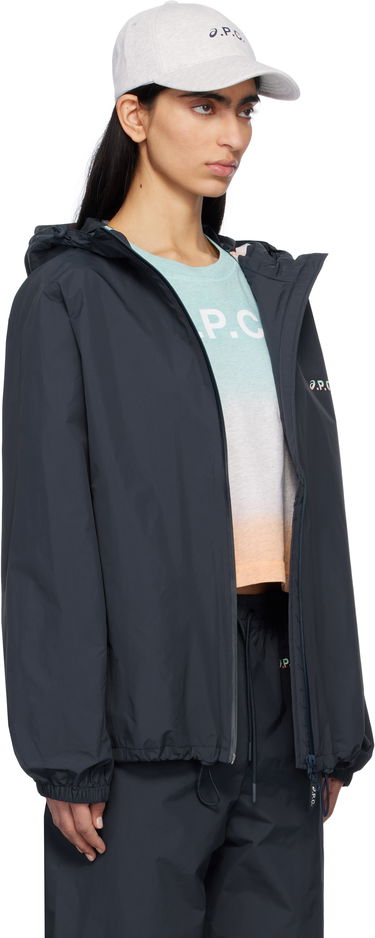 Vjetrovka A.P.C. A.P.C. ASICS Edition Meadow Hooded Jacket Tamnoplava | PSAKM-M32001, 4