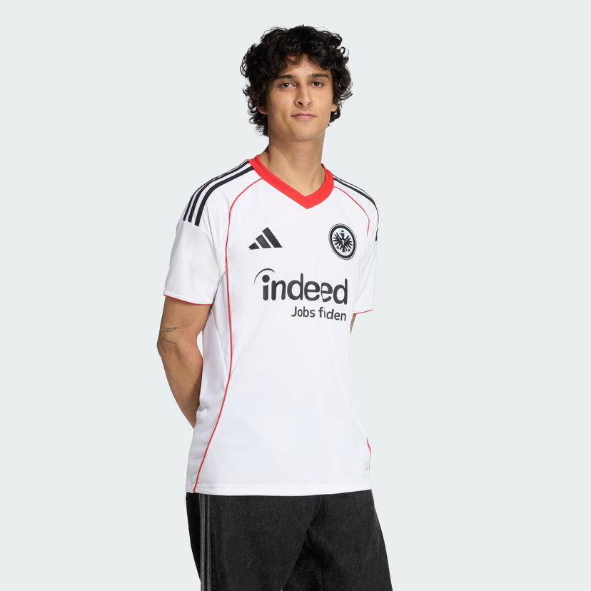 Dres adidas Performance Eintracht Frankfurt 25/26 Away Soccer Jersey Bijela | KK6437