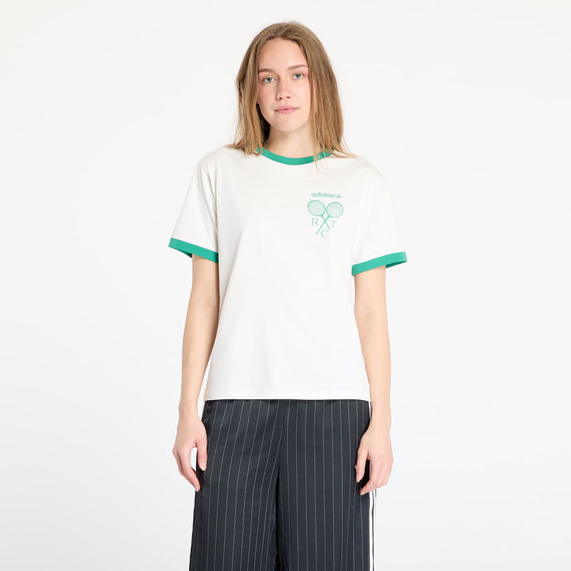 Majica kratkih rukava adidas Originals Retro Tennis Regular Fit Tee Bijela | JY0276