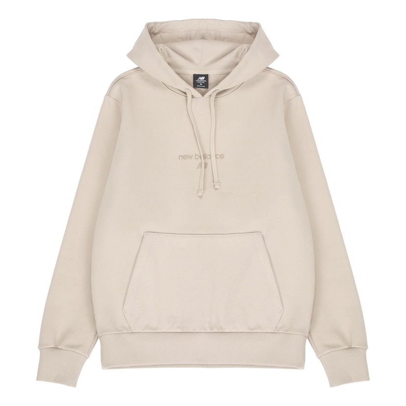 Dukserice New Balance Essentials Hoodie Bež | AMT21570-PEB