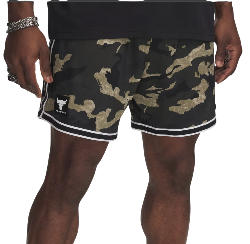Kratke hlače Under Armour Project Rock Mesh Training Shorts Zelena | 1389954-310, 0