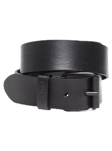 Pojasevi Carhartt WIP Leather Script Belt Crna | I030992.00EXX