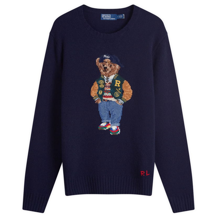 Džemper Polo by Ralph Lauren Pullover Long Sleeve Tamnoplava | 710946138001