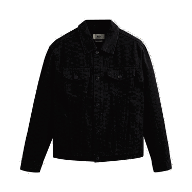 Jakna KITH Classic Logo Monogram Laight Denim Jacket Crna | KHM010167 001, 0